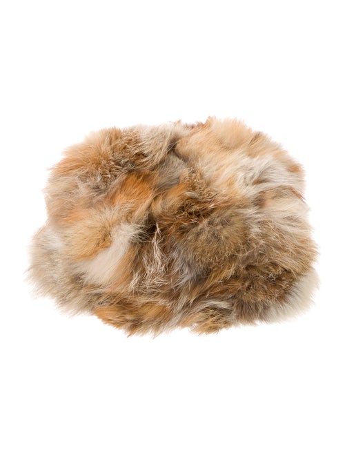 Faux Fur Hat Brown