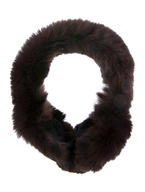 Fur Rabbit Earmuffs Brown
