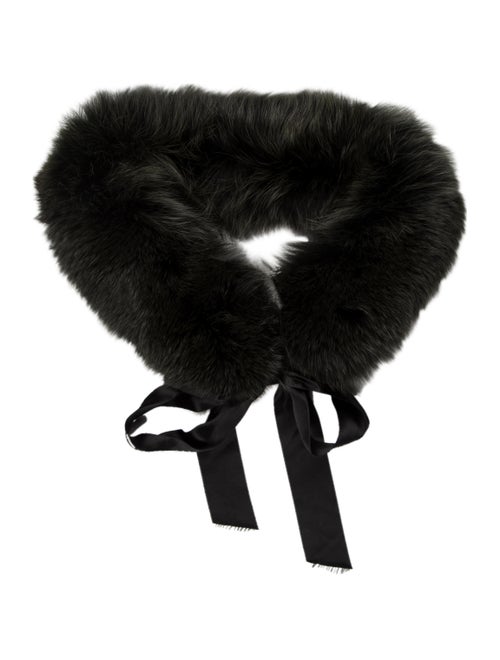 Fur Fur Stole Green