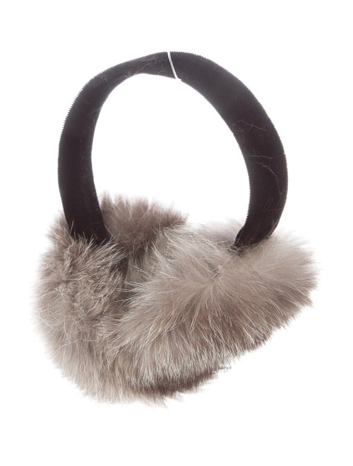 Fur Earmuffs Tan