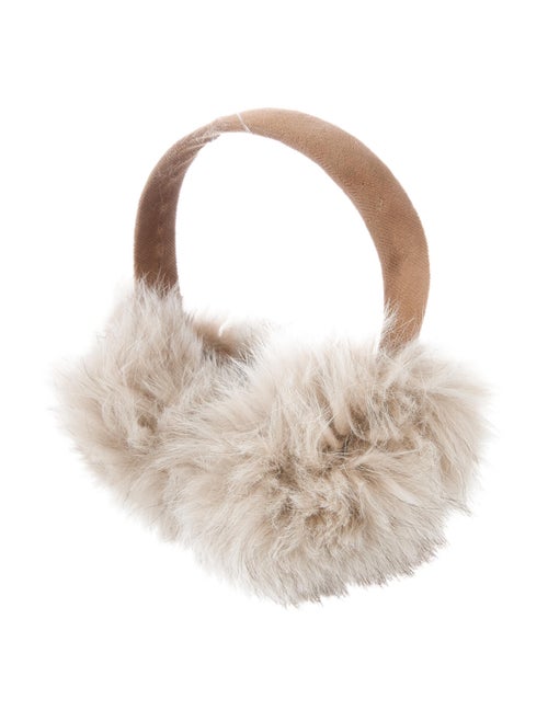 Fur Earmuffs Tan