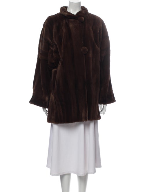 Fur Fur Coat Brown