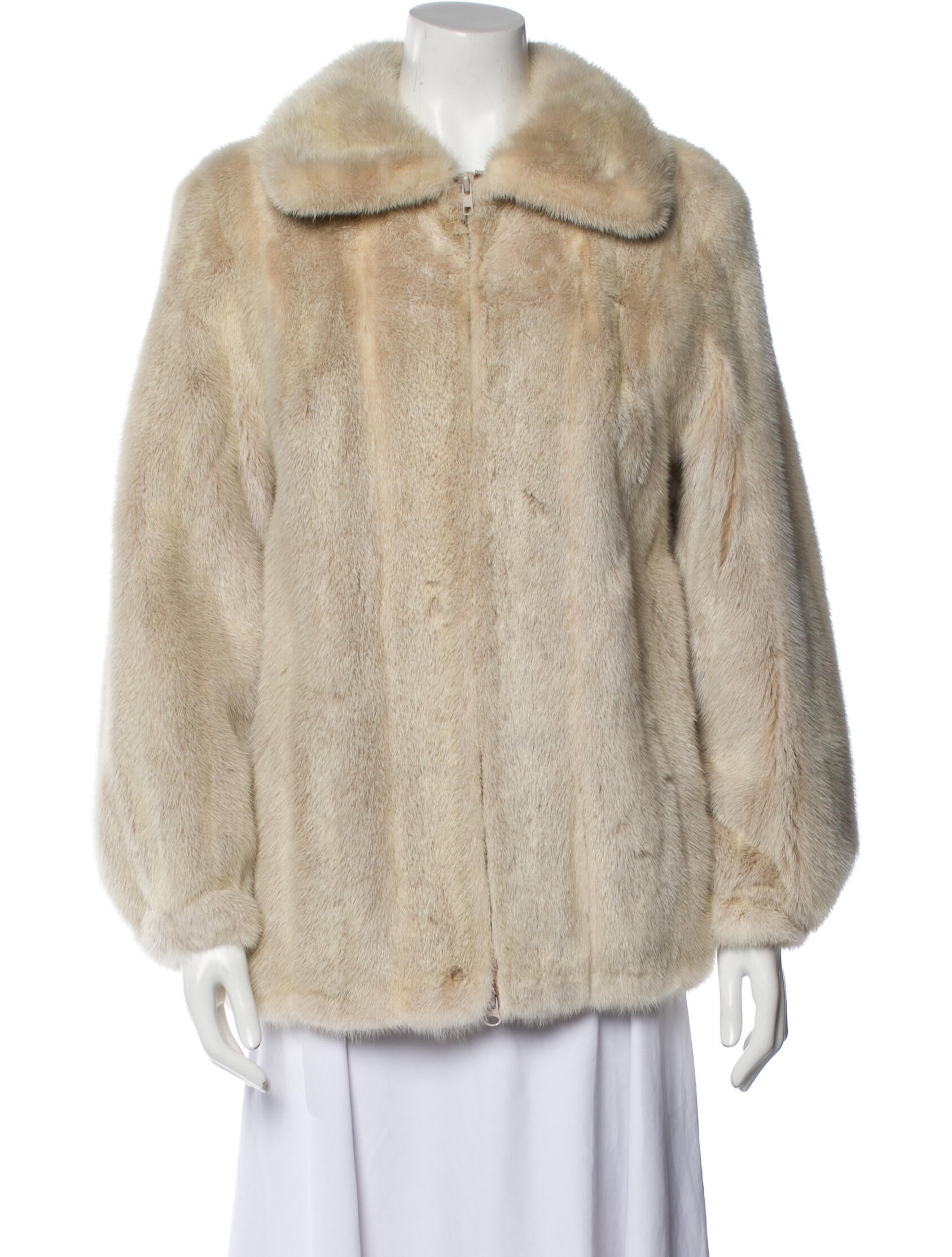 Fur Short Lippi Cat Fur Coat Brown Coats, Clothing FUR23256 The