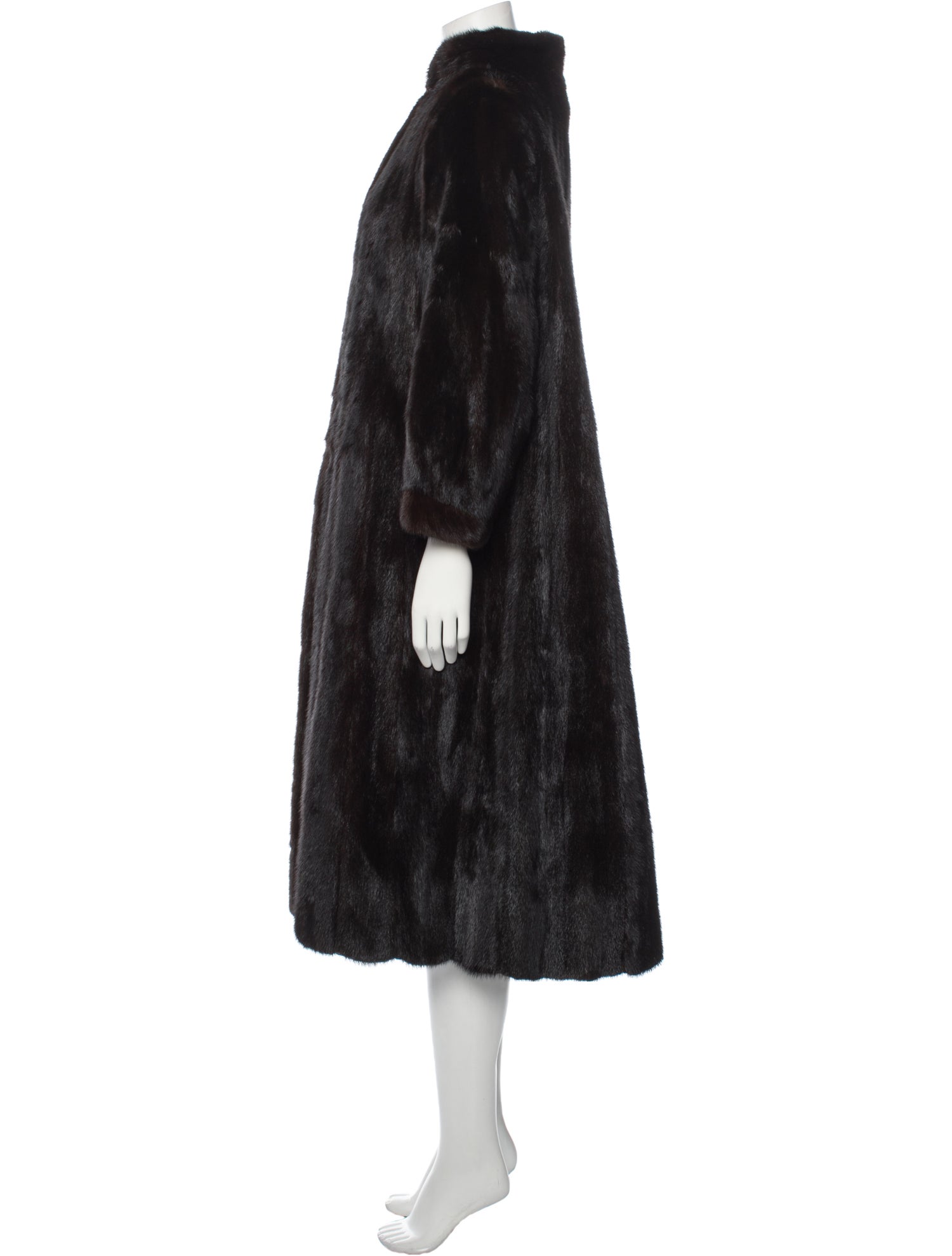 Cassin Leather Fur Coat Brown Coats, Clothing CSS21369 The RealReal