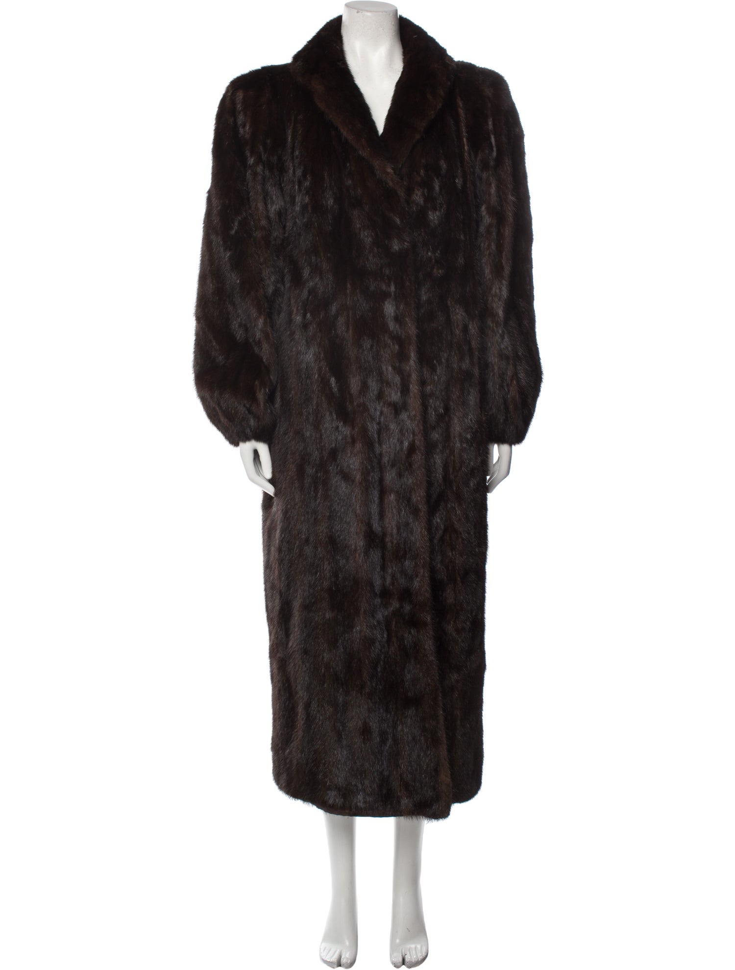 Fur Vintage 1980's Faux Fur Coat