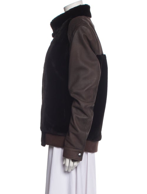 Wolfie Fur Leather Fur Jacket