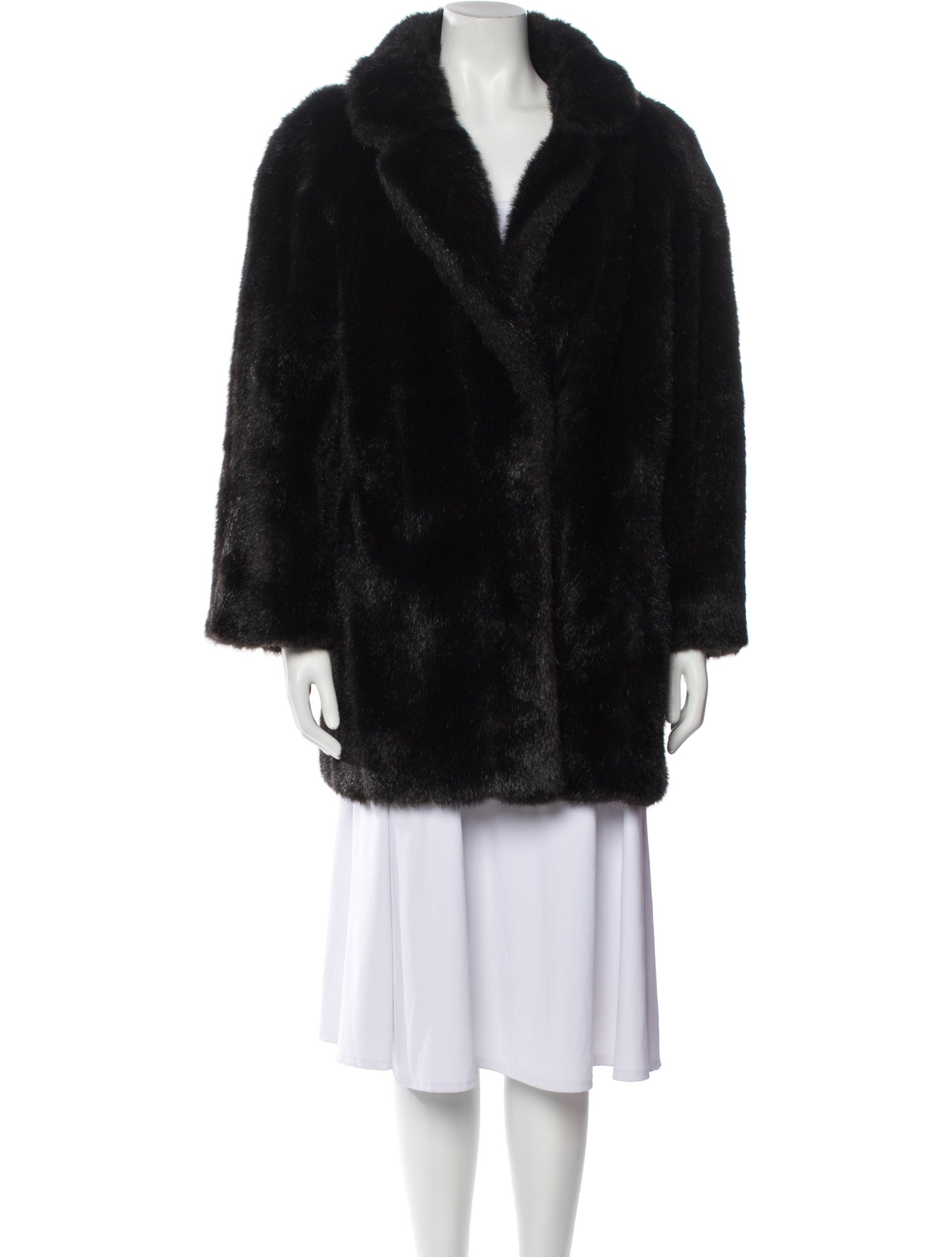 Fur Faux Fur Coat