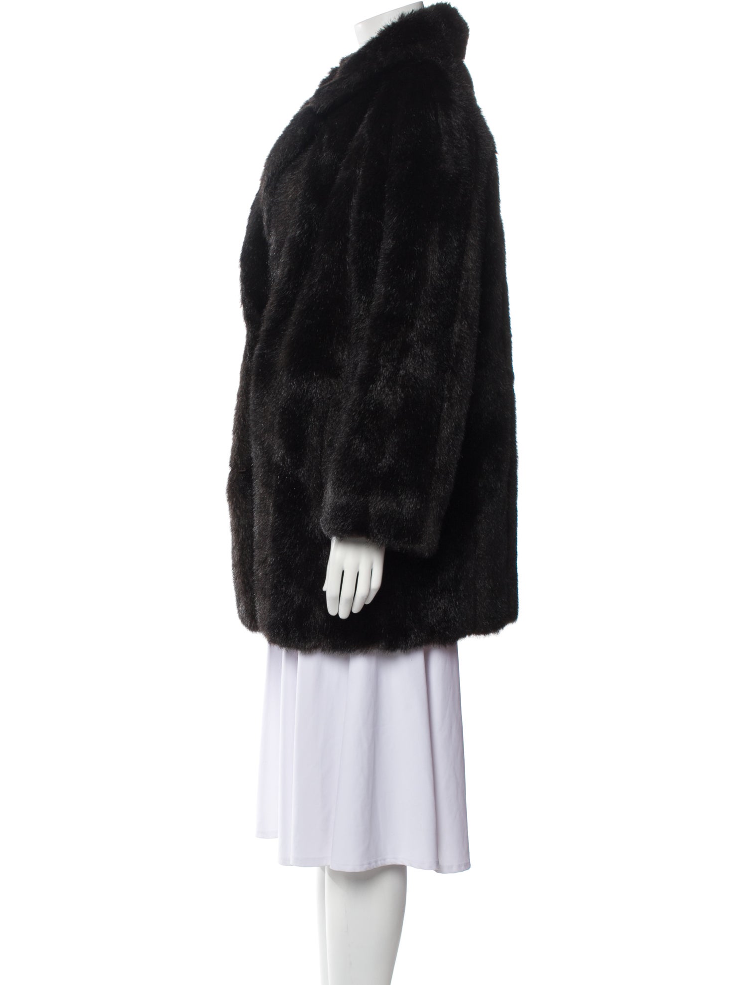 Fur Faux Fur Coat