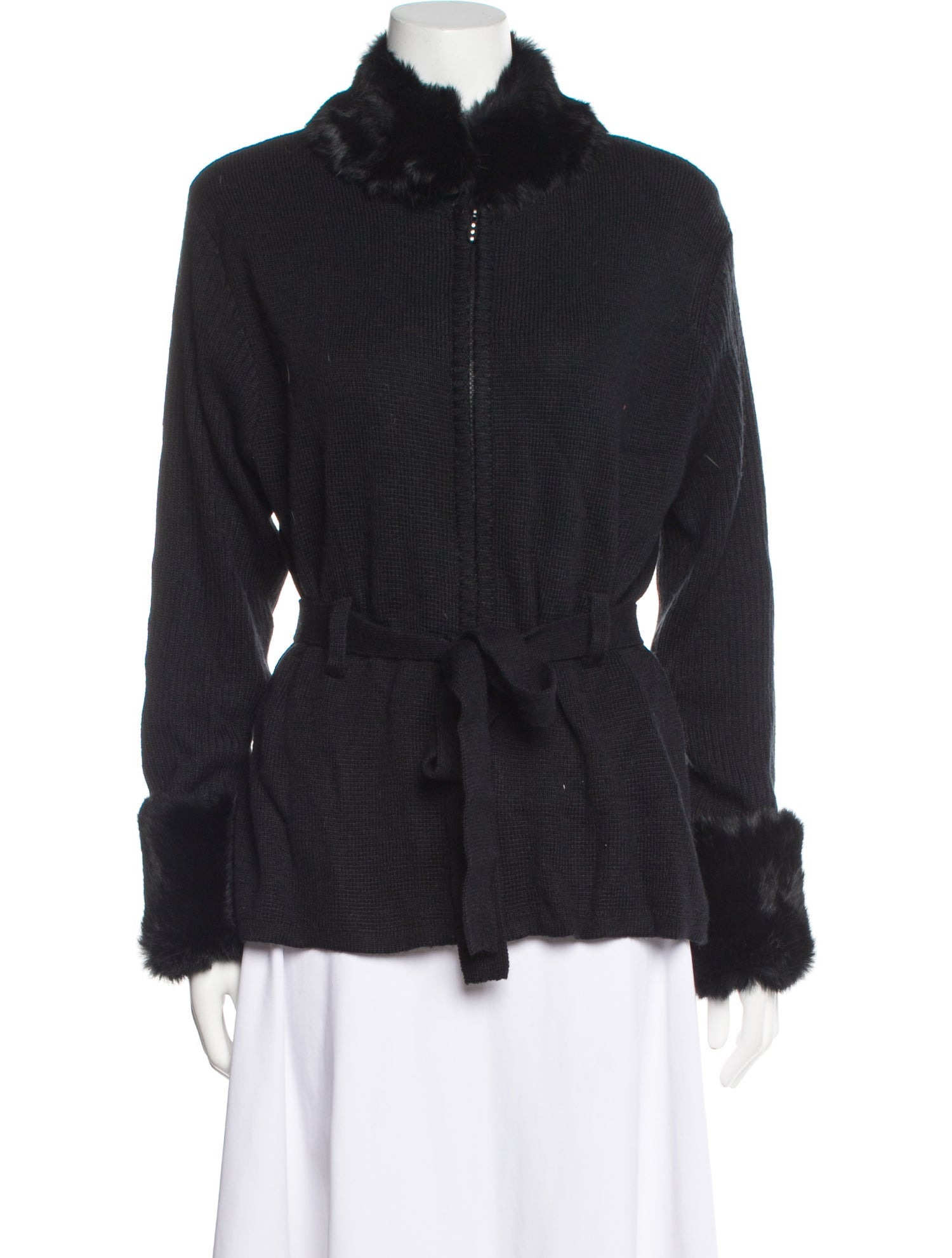 Fur Wool Faux Fur Jacket