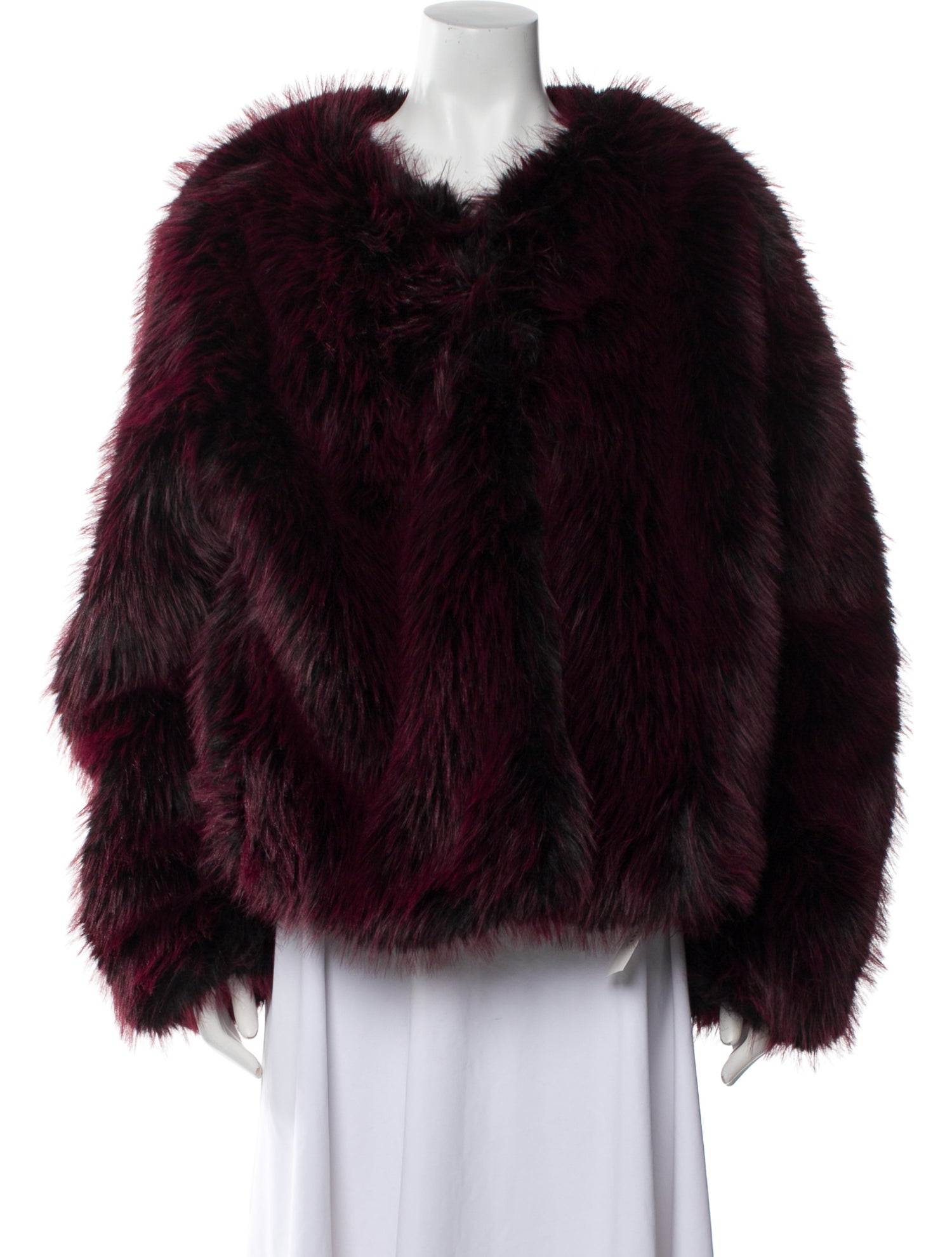 Donna Salyers Faux Fur Faux Fur Jacket
