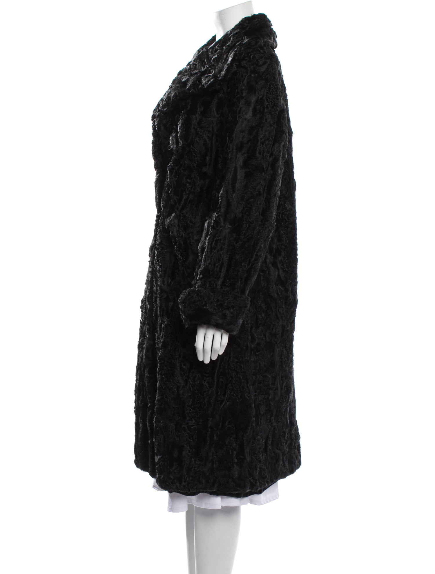 Fur Shearling Fur Coat