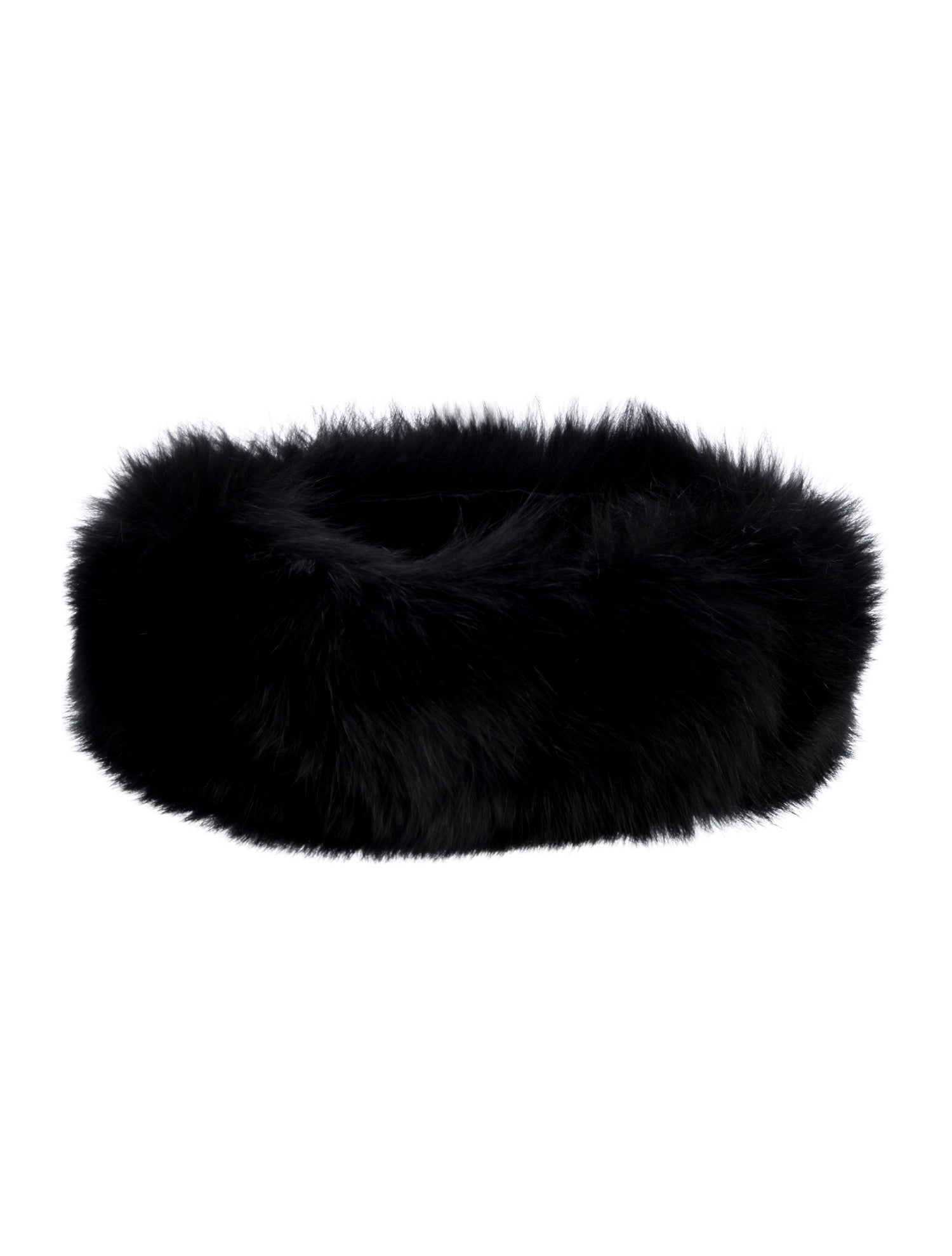 Fur Black hair accessory