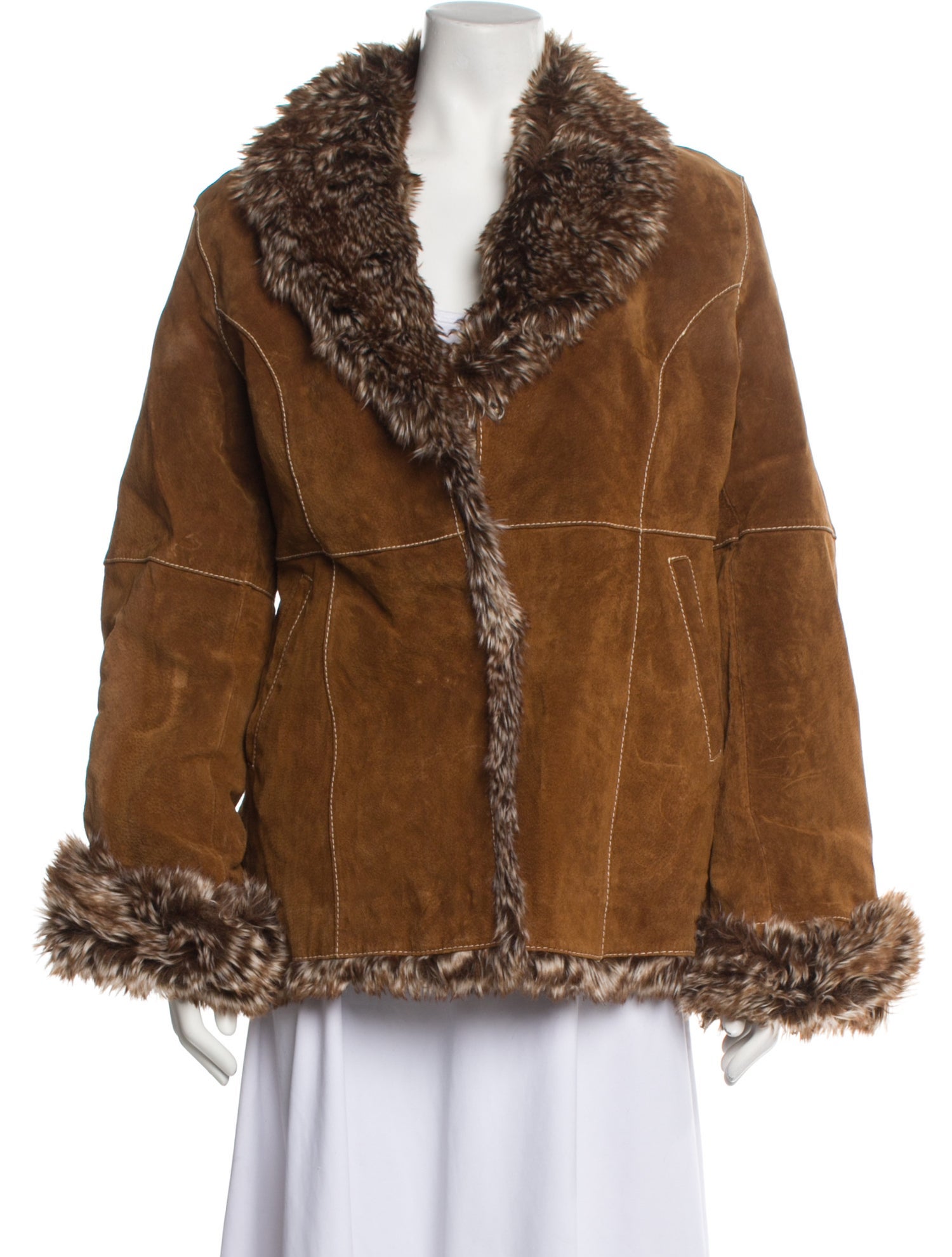 Fur Faux Fur Coat
