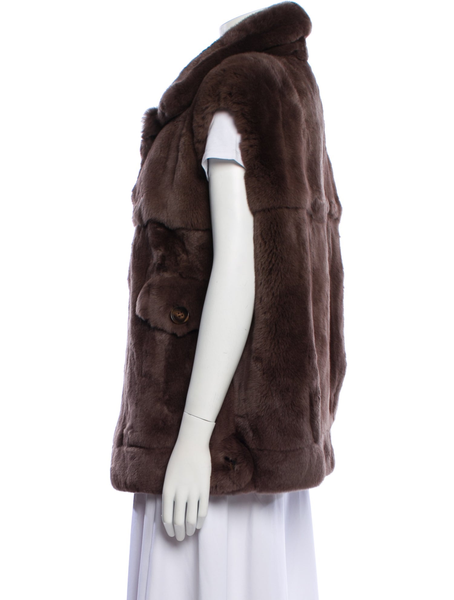 Fur Angora Vest