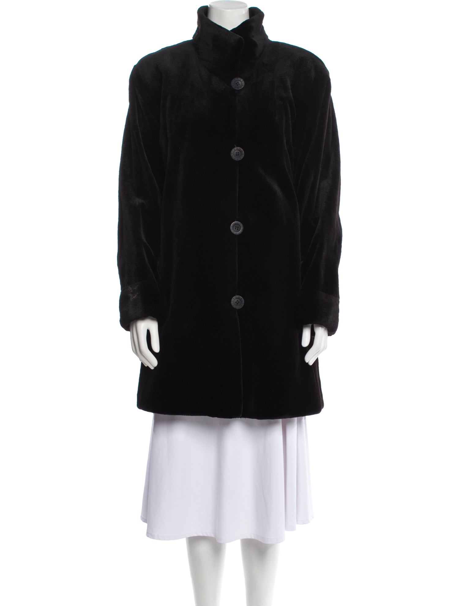 Fur Mink Faux Fur Coat