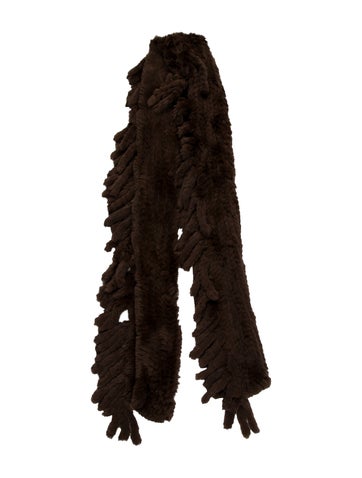 Fur Scarves and Shawls Scarf