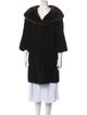 Fur Wool Faux Fur Coat