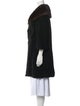 Fur Wool Faux Fur Coat