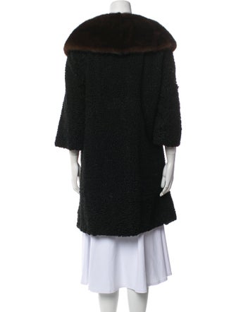 Fur Wool Faux Fur Coat