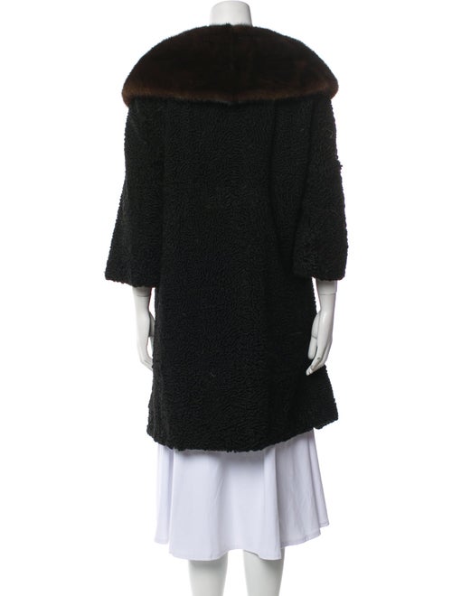 Fur Wool Faux Fur Coat