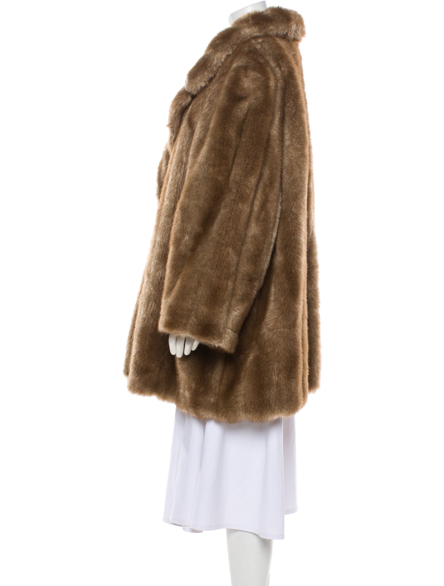 Fur Faux Fur Coat
