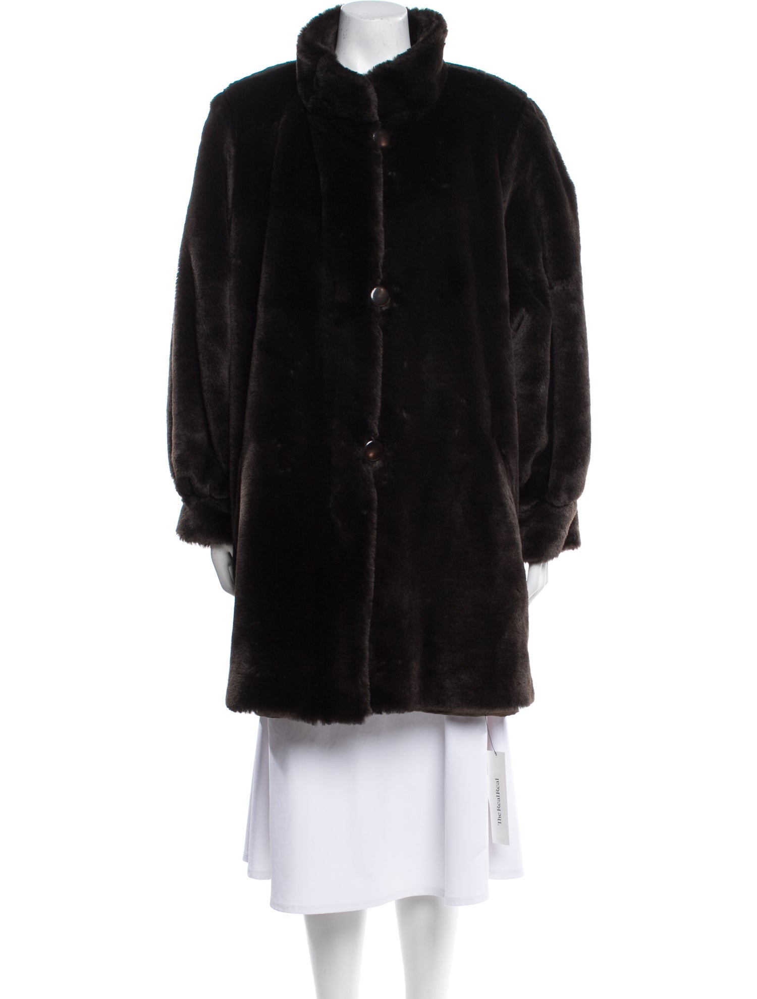 Fur Nylon Faux Fur Jacket
