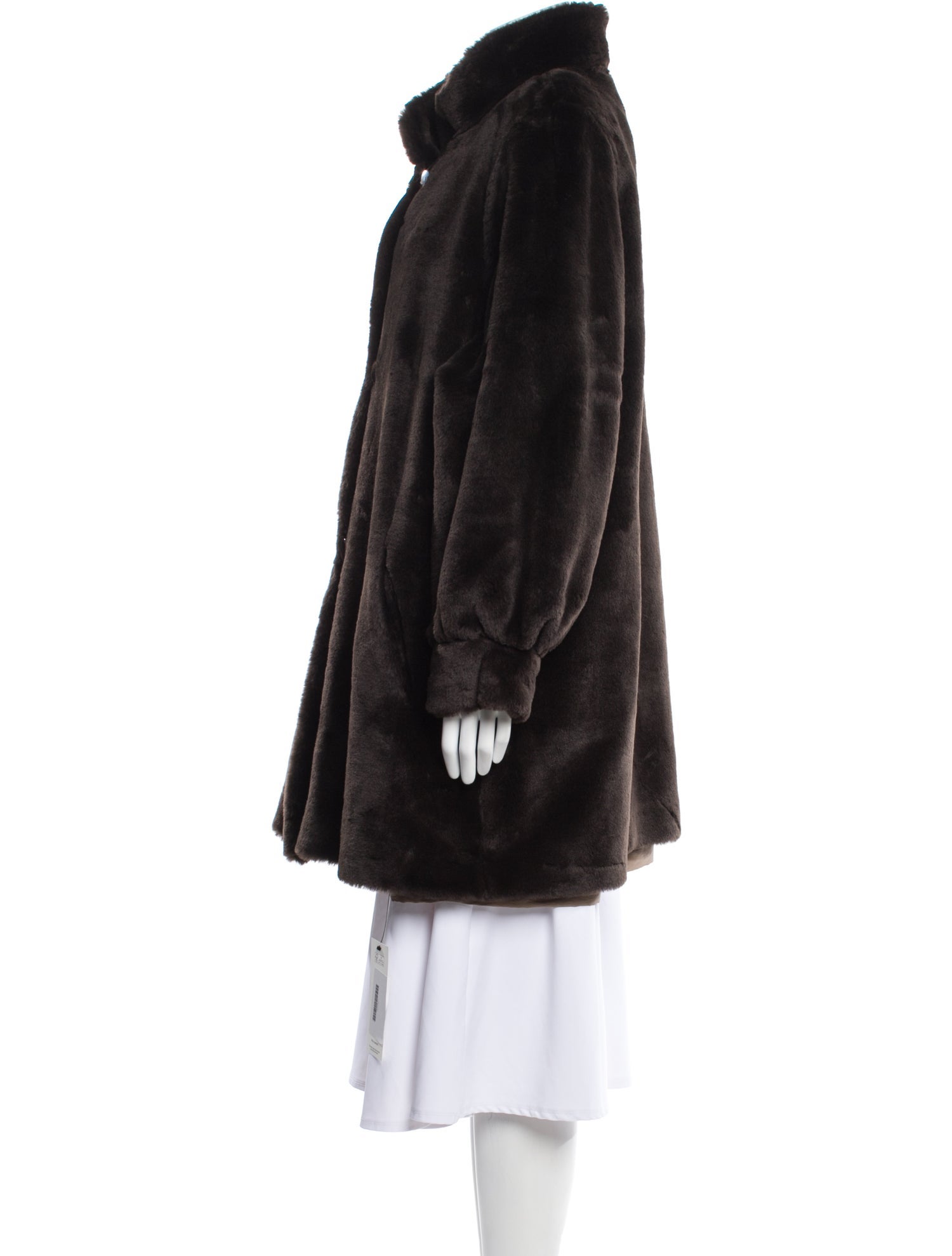 Fur Nylon Faux Fur Jacket