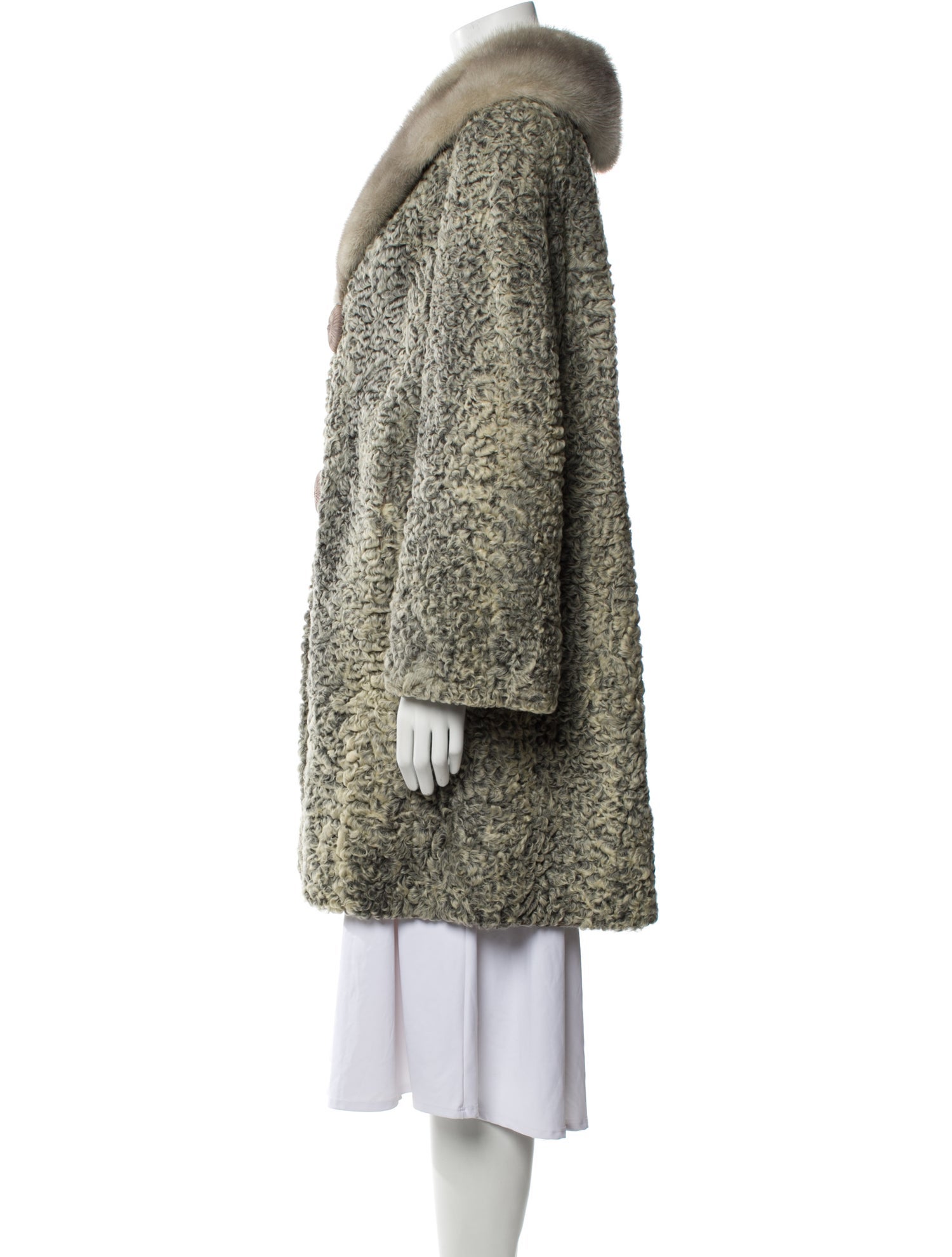 Fur Faux Fur Coat