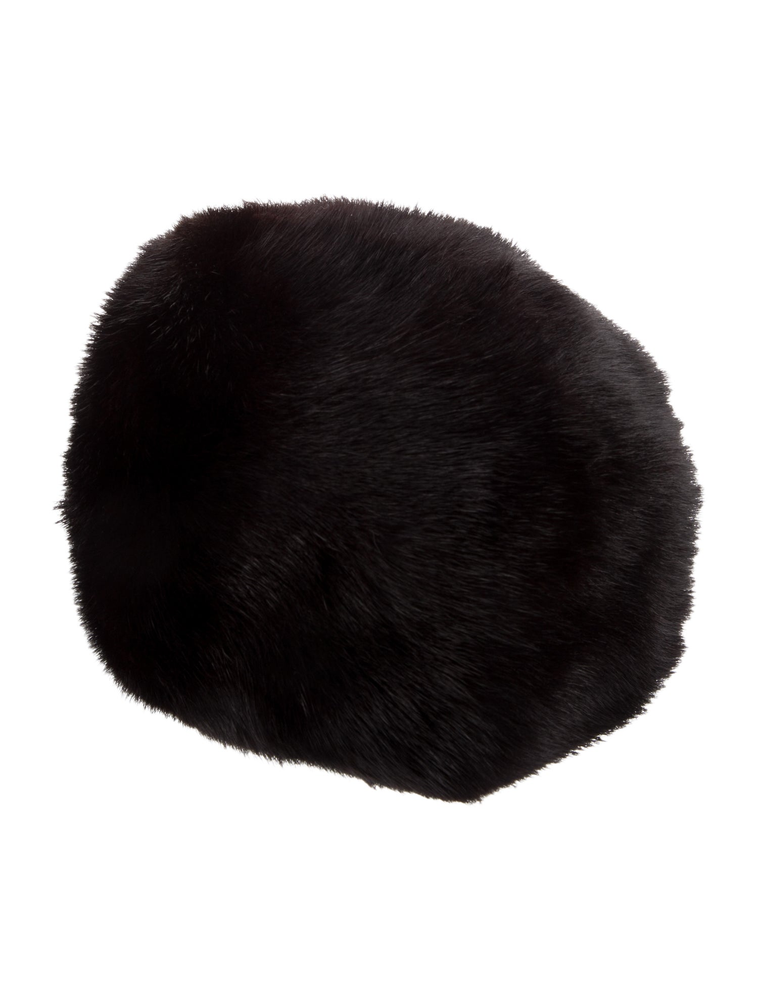 Fur Mink Pillbox Hat