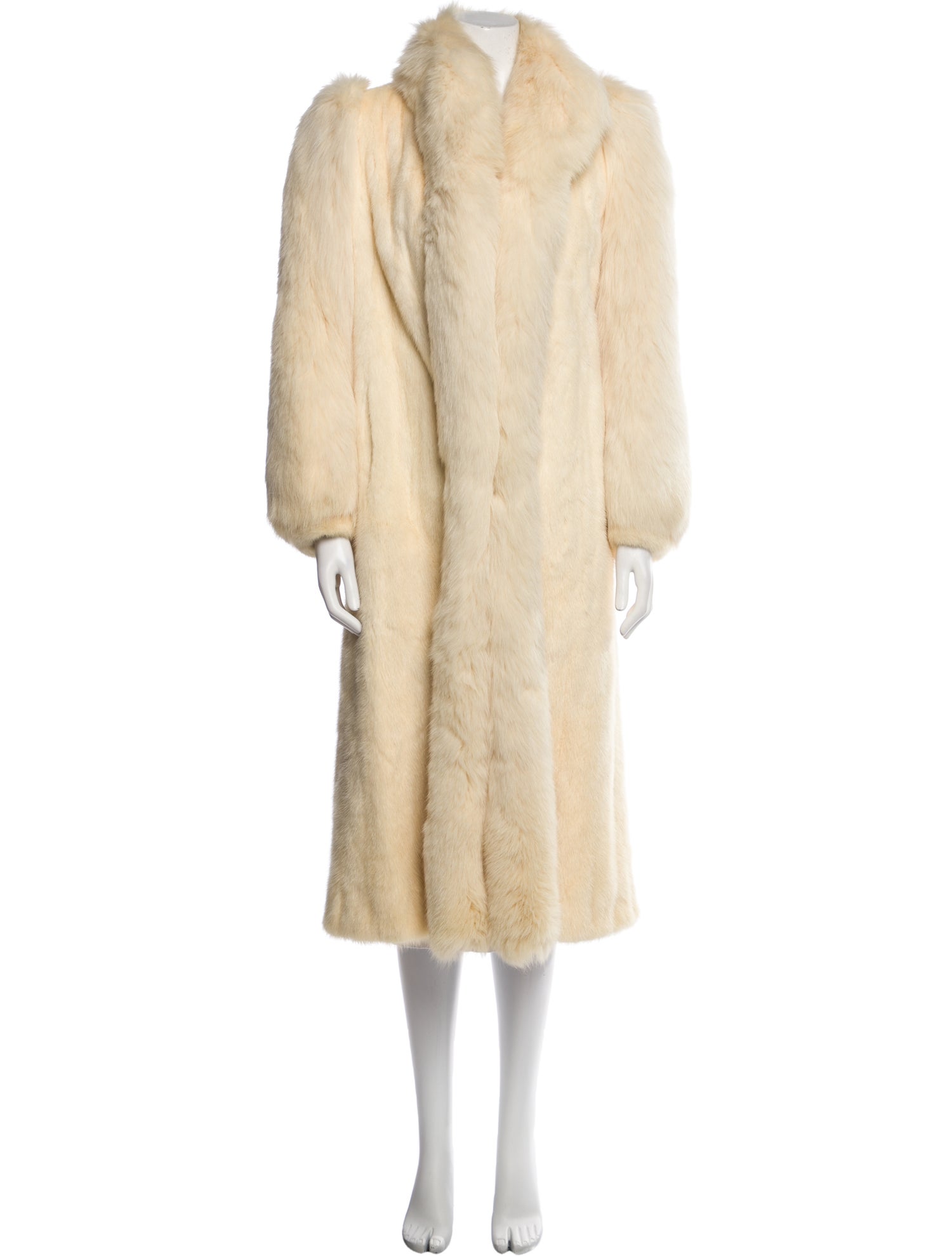 The Evans Collection Fox Fur Coat
