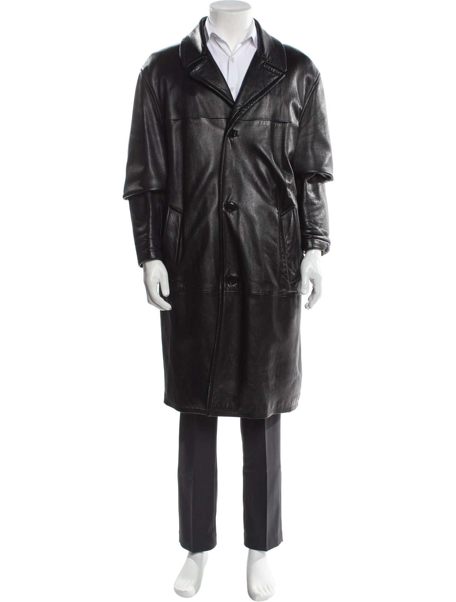 Fur Vintage Trench Coat