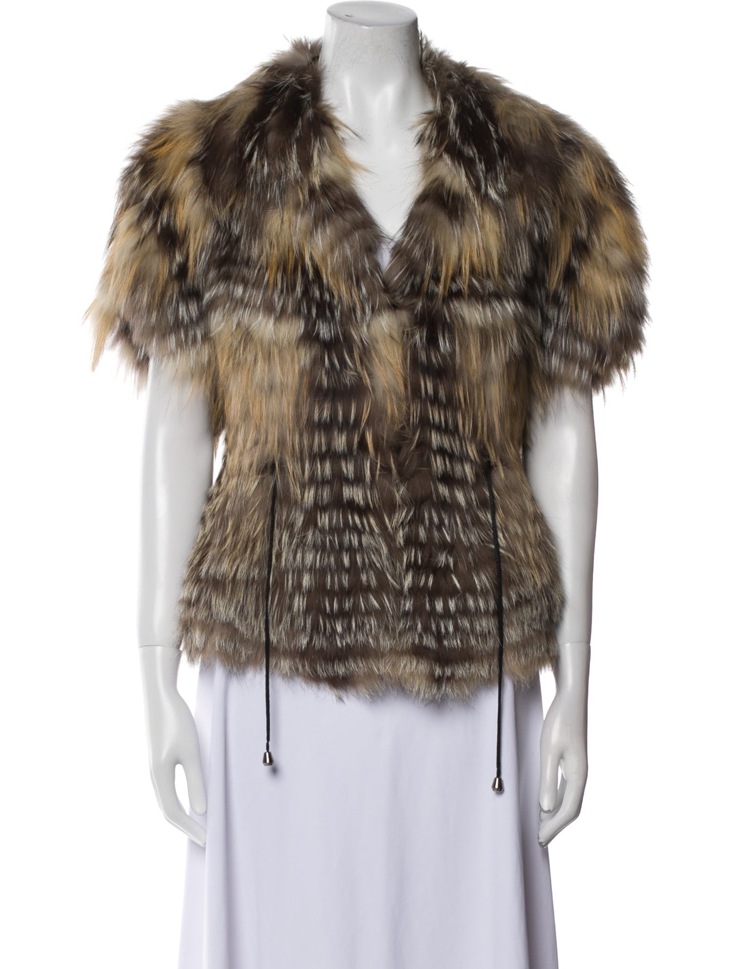 Fur Fur Printed Fur Jacket