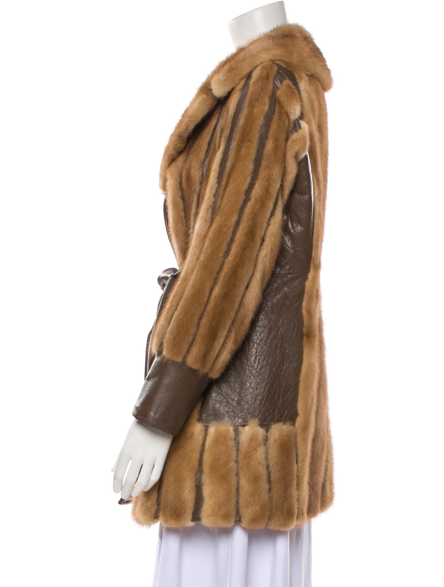 Fur Mink Fur Coat