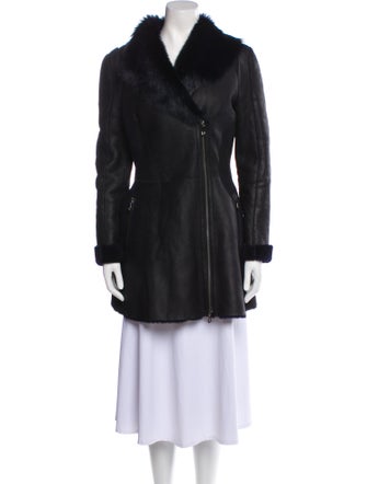 Fur Shearling Fur Coat
