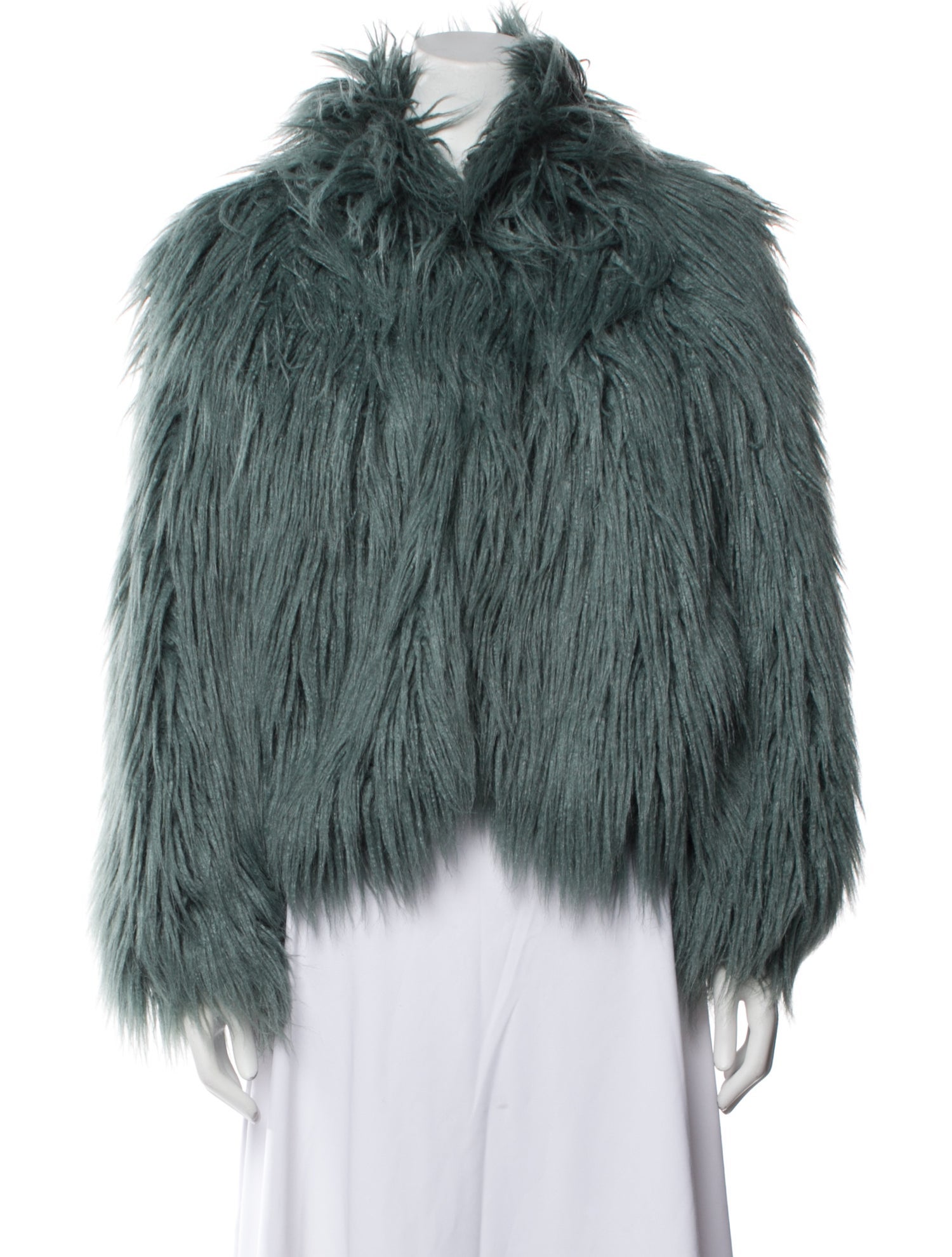 Donna Salyers Faux Fur Jacket