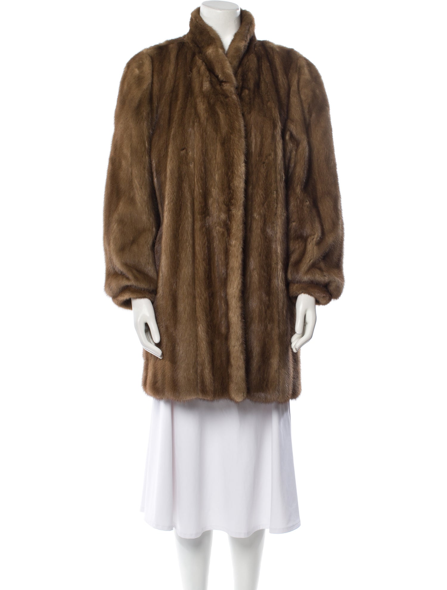 Fur Mink Fur Coat