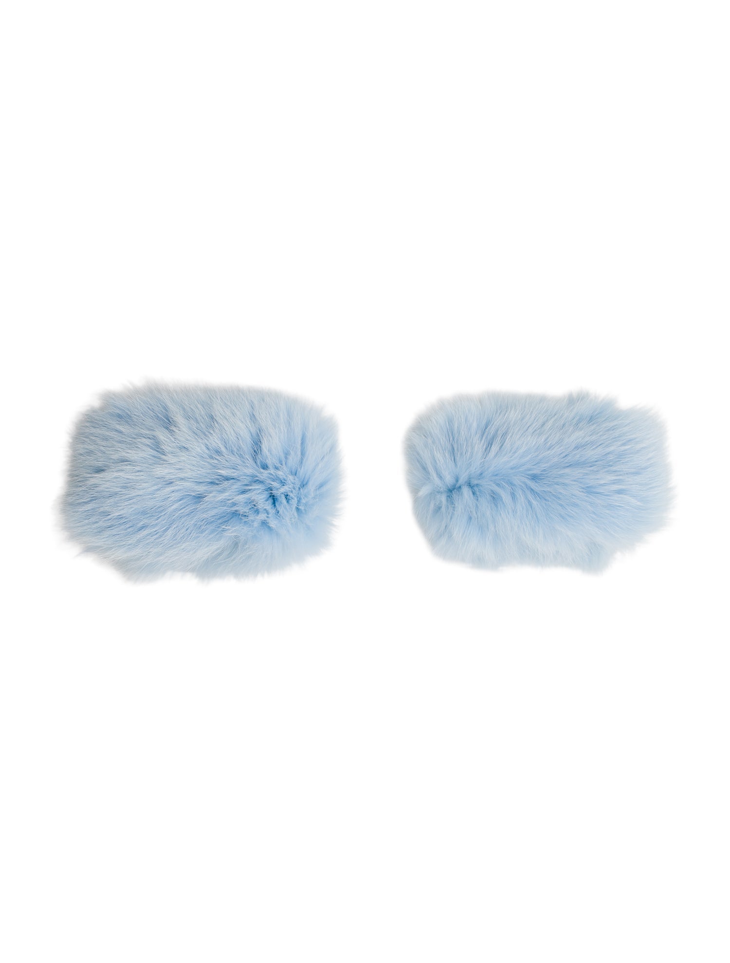 Fur Furry wrist cuffs