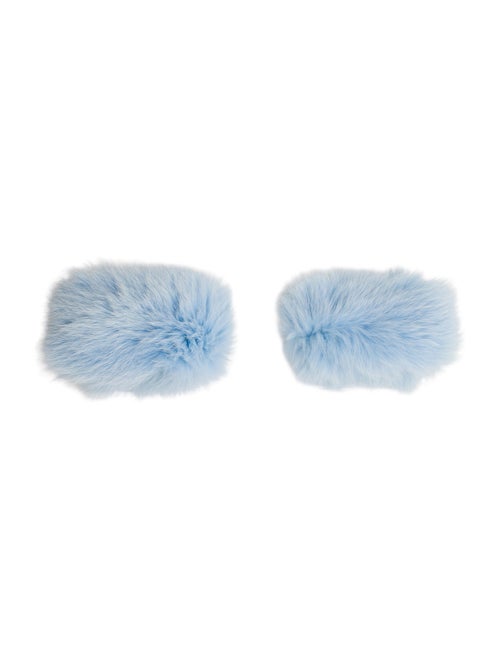 Fur Furry wrist cuffs