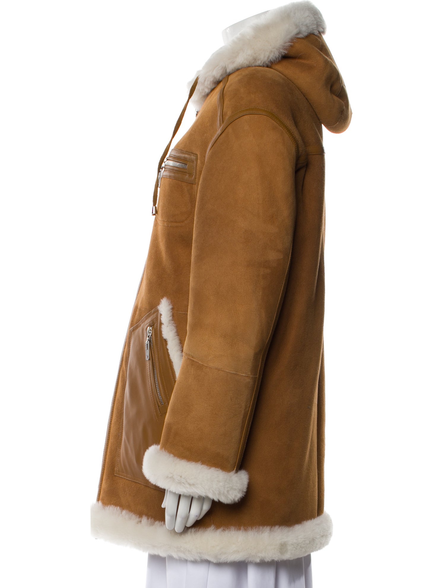 Fur Shearling Faux Fur Coat