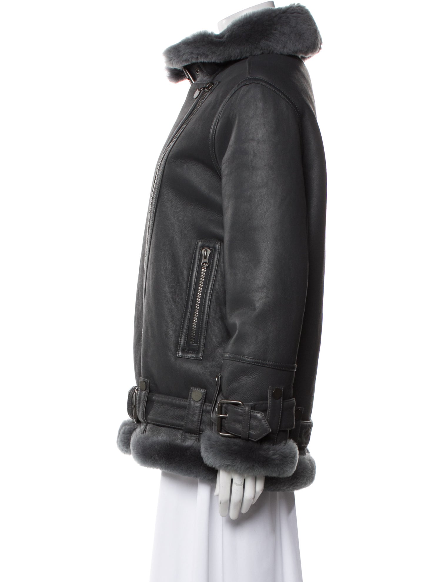 Unbranded Shearling Fur Jacket