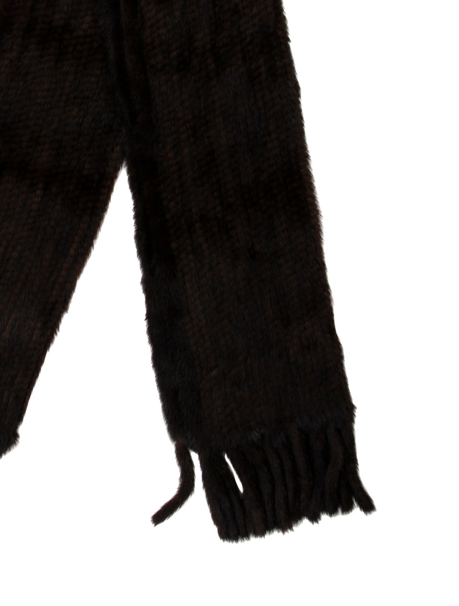 Fur Fur Printed Scarf