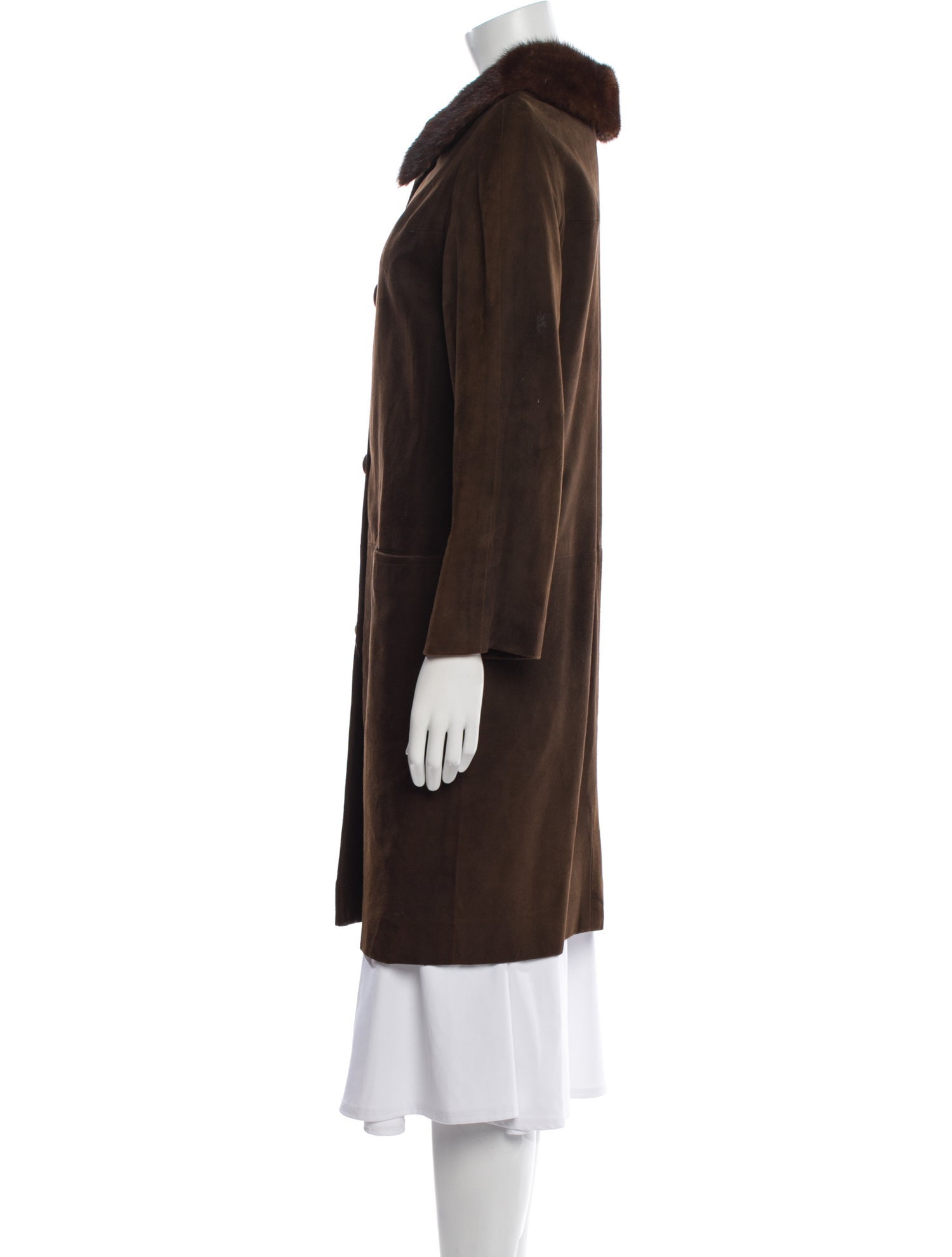 Fur Shearling Fur Coat