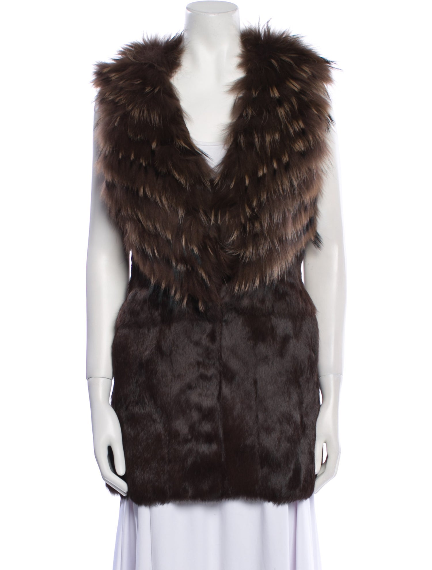 Fur Vintage Vest