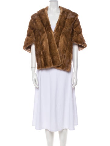 Fur Scarves and Shawls Mink Scarf