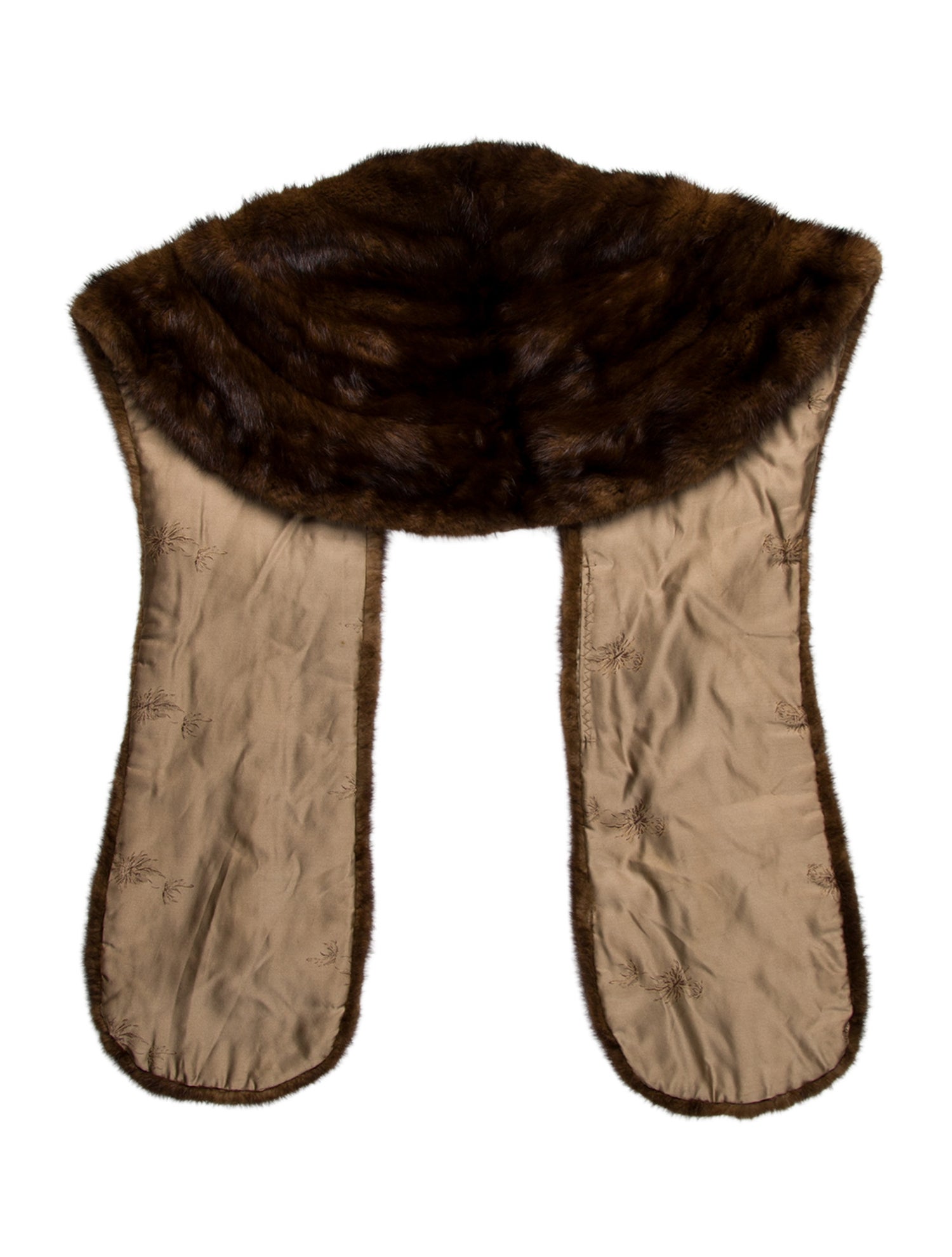 Fur Mink Scarf