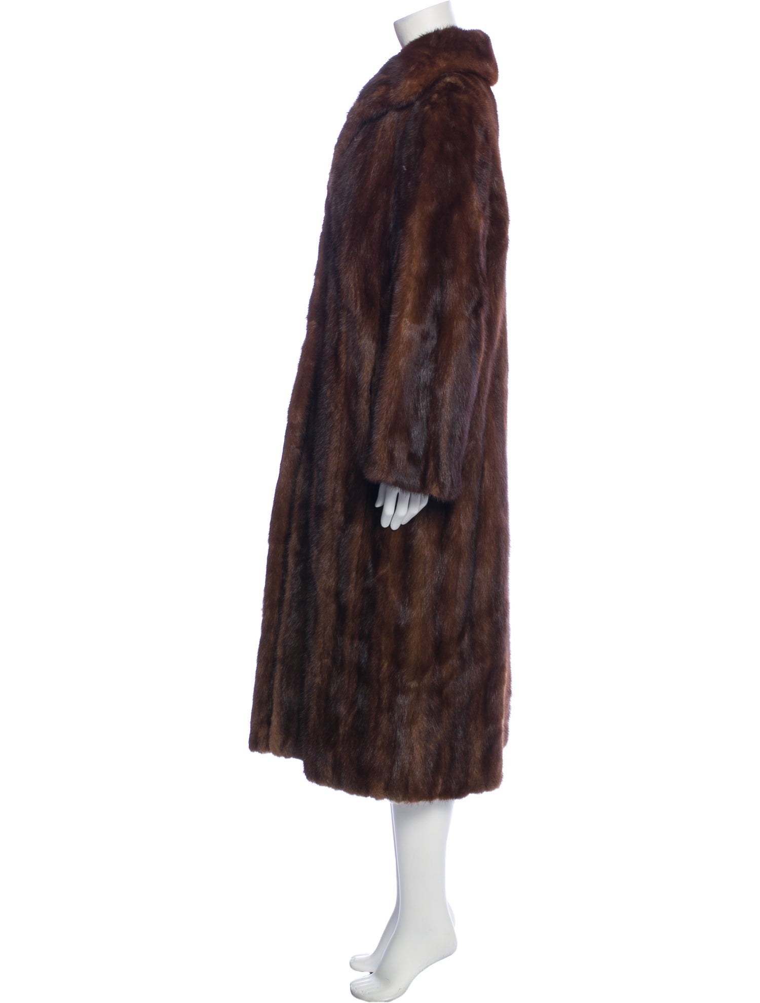 Fur Mink Animal Print Fur Coat