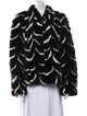 Fur Mink Printed Fur Jacket