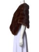 Fur Mink Open Front Sweater