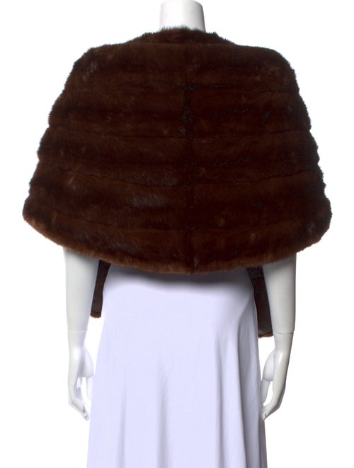 Fur Mink Open Front Sweater