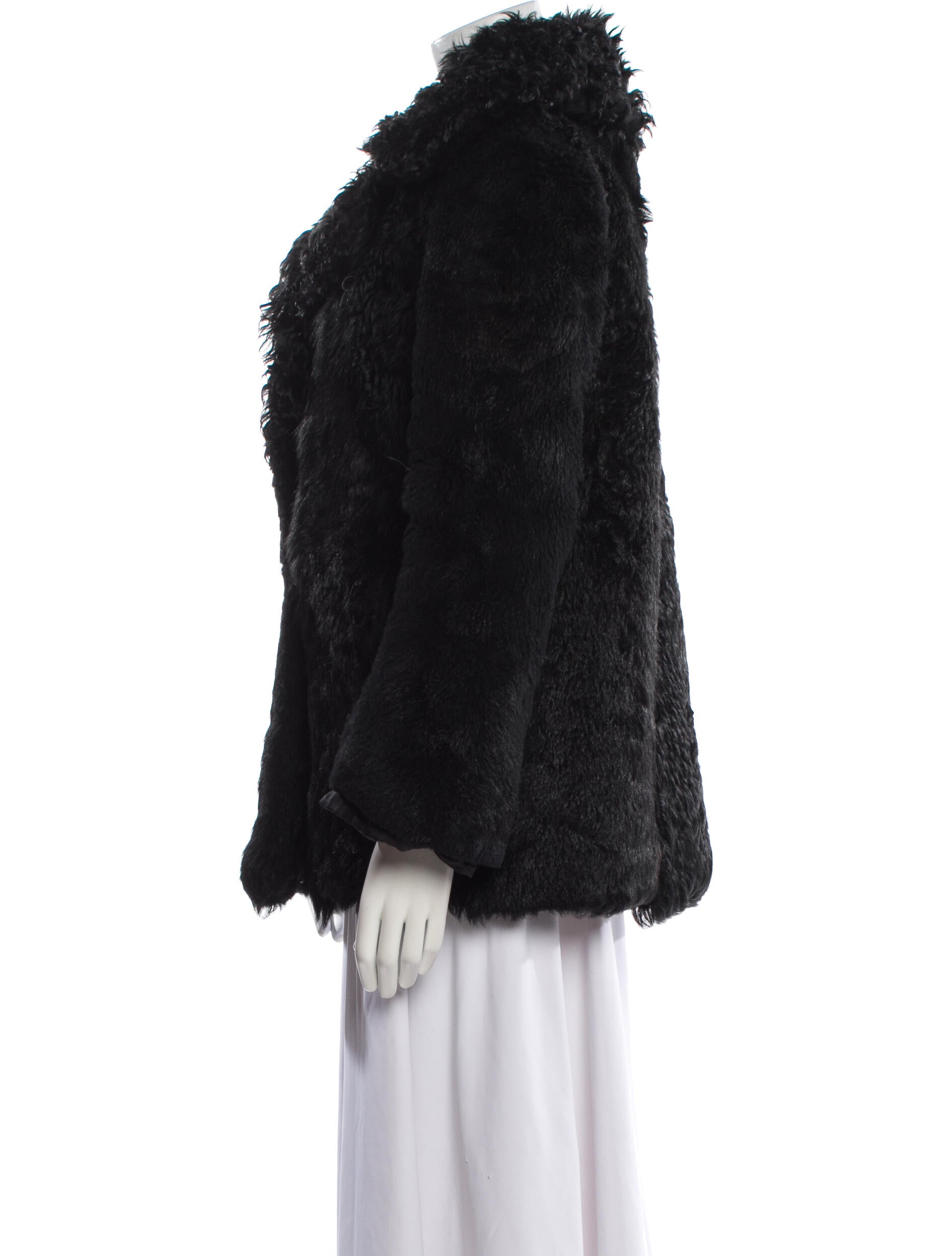 Fur Shearling Faux Fur Coat